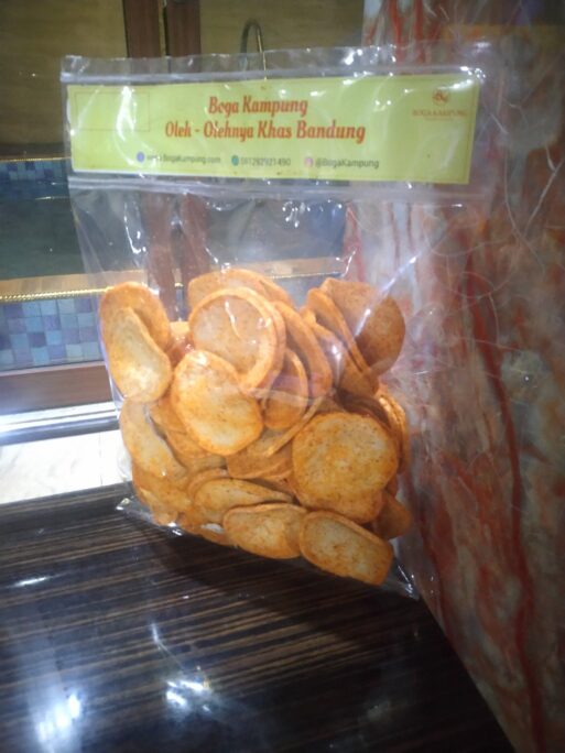 Keripik Basreng Pedas Boga Kampung 081292921490